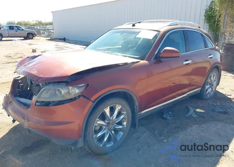 2007 Infiniti Fx45 z USA, uszkodzony, nr VIN JNRBS08WX7X400127